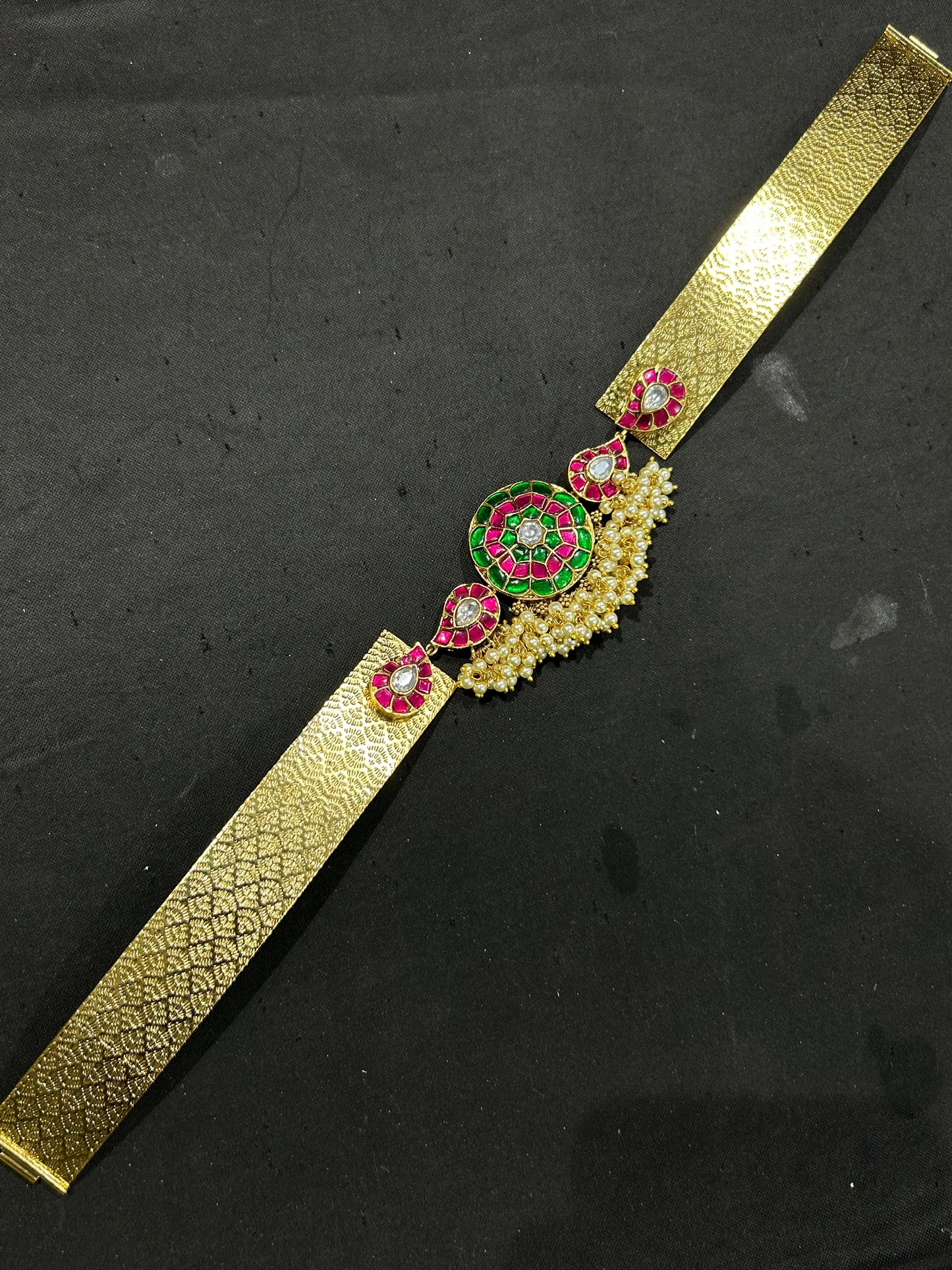 Traditional Beautiful Matte Finish Premium Lakshmi Hipbelt For The Traditional You