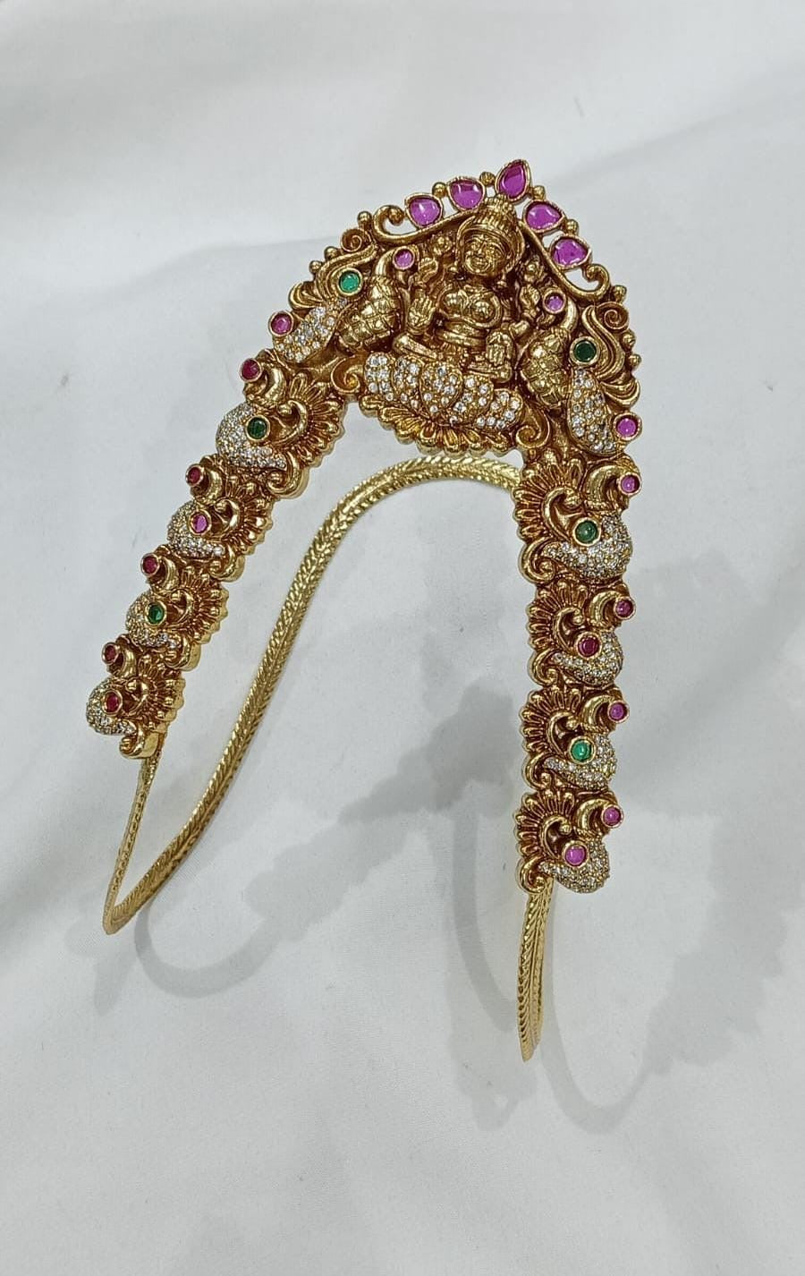 Traditional Temple Jewelry Adults Vanki/ BajuBand- Lakshmi design