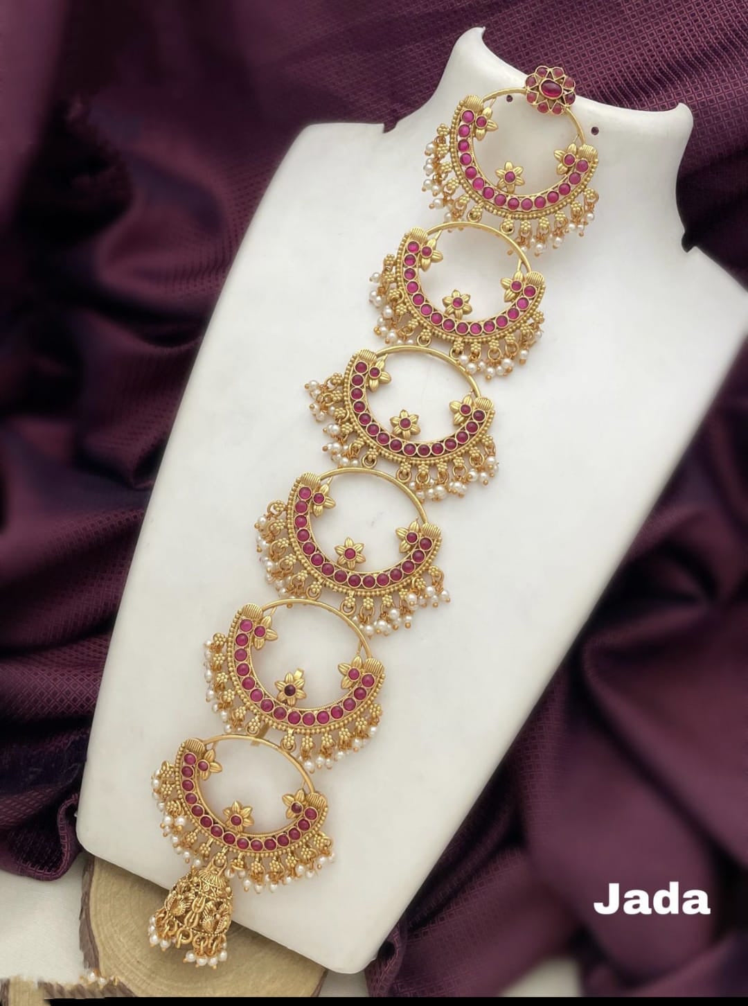 Trending Traditional Hair Accessories Hair Accessories Hair Accessories - Bridal Short Choti Jada Set