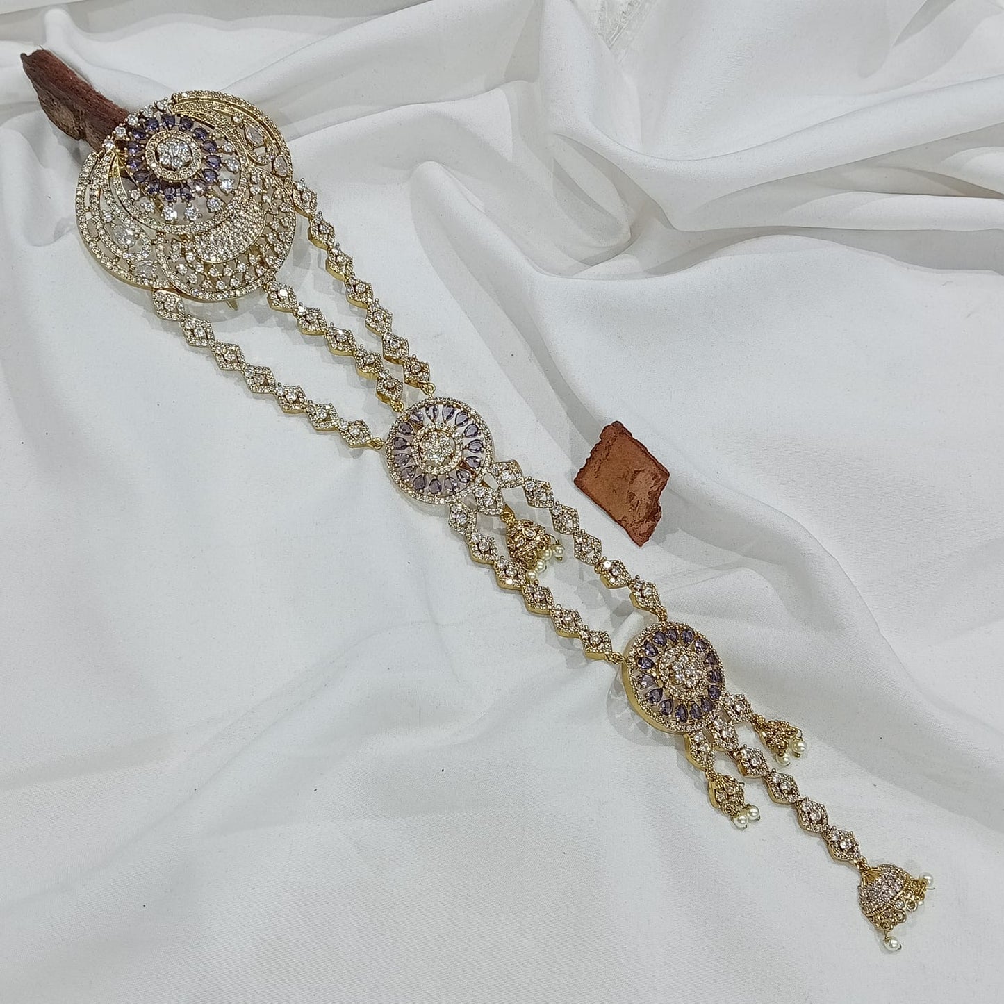 Elegant Premium Finish Bridal Hair Accessories -Jada billalu