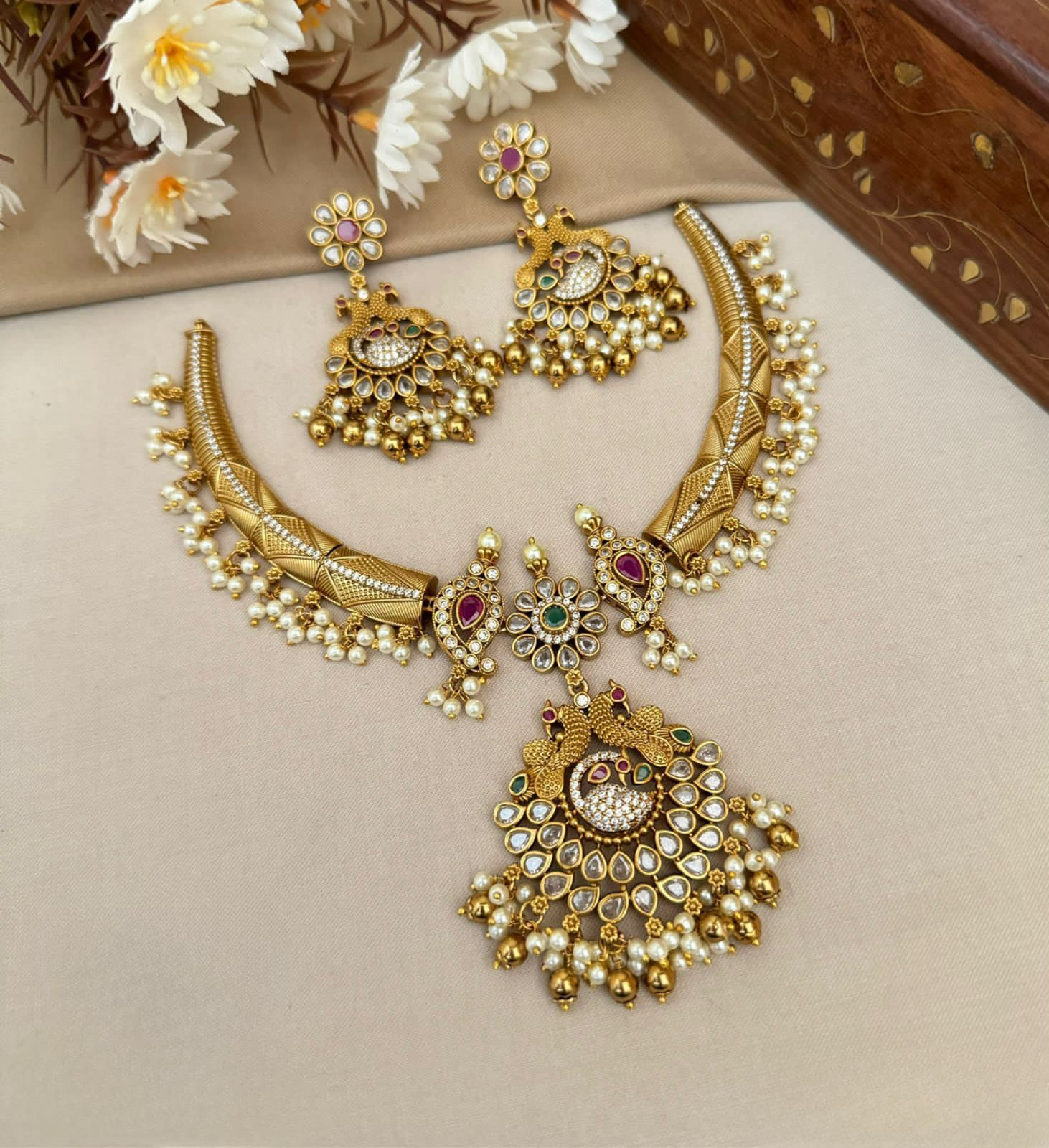 Cz matte 2025 finish necklace