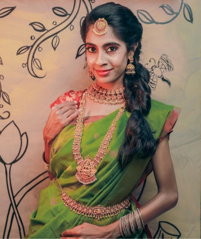 Traditional Temple Jewelry GajaLakshmi Matte finish Hipchain for the Traditional you