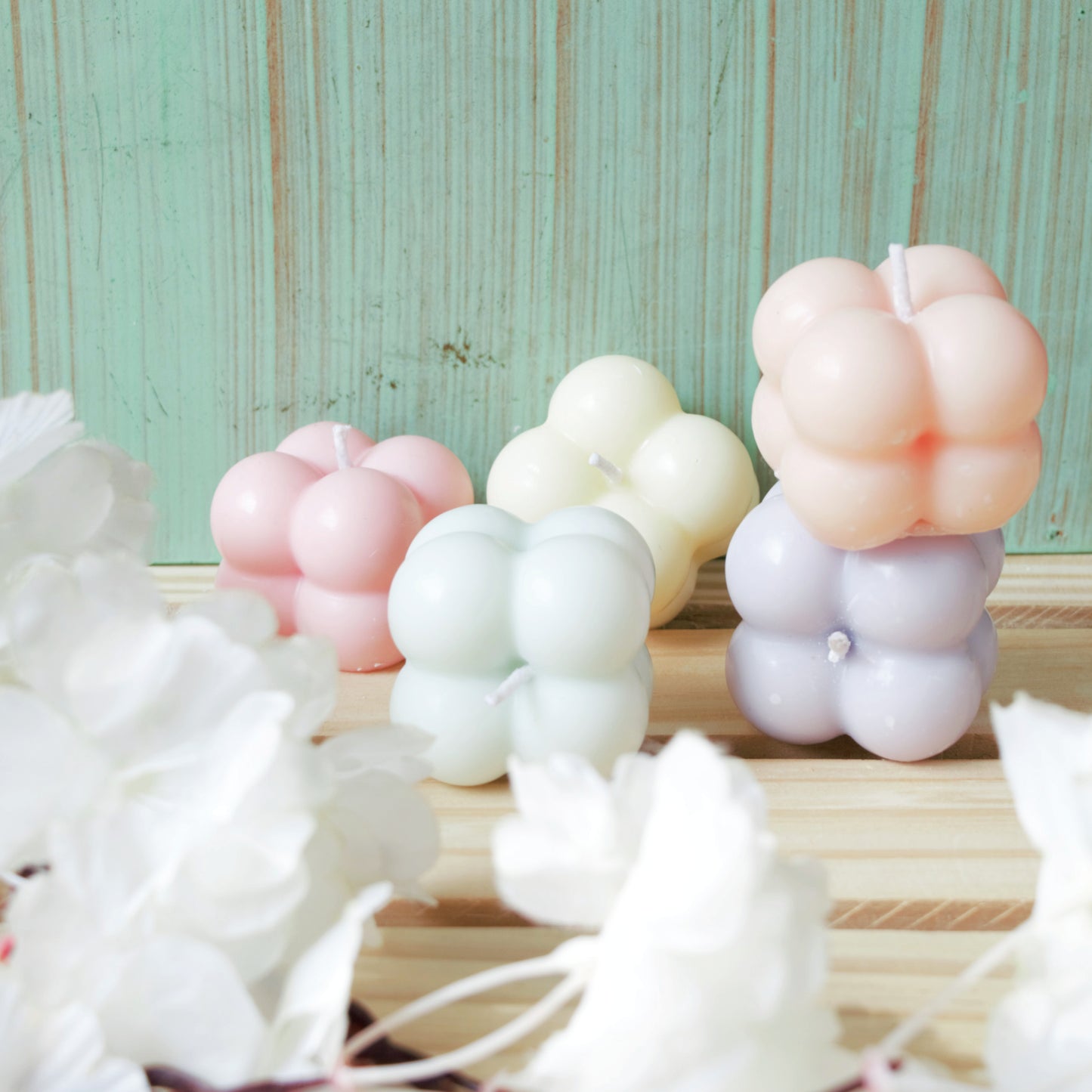 Mini Bubble Candle set of 6 - Gifts | Soy Wax Scented Candle | Return Gift | Home Decoration | Diwali | Birthday | Valentines Day