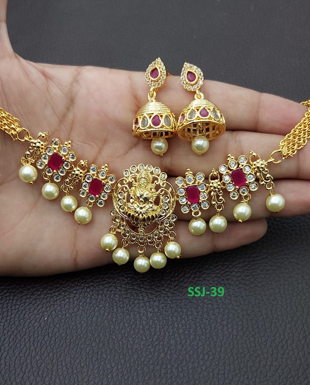 Trendy Chick set - Temple Jewelry Matte finish Mini chokers