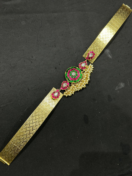 Traditional Beautiful Matte Finish Premium Lakshmi Hipbelt For The Traditional You
