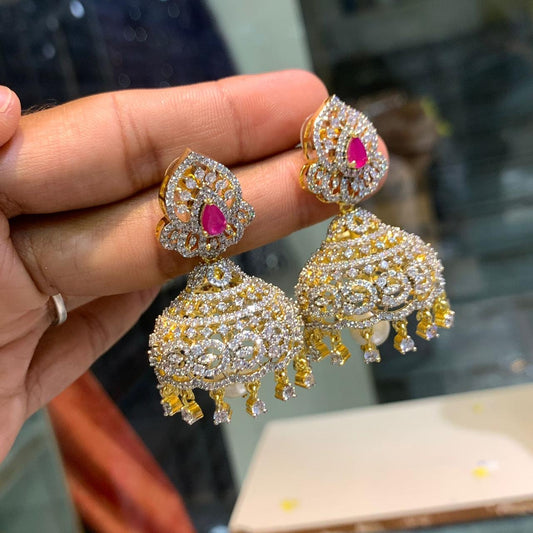 Trending and Cute Gj Polish Jhumka Earrings