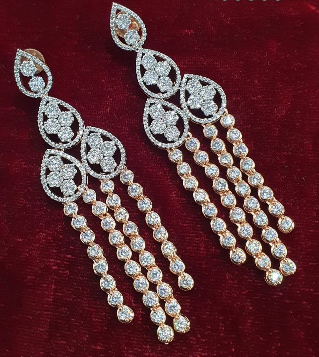 Stunning Danglers -Long Earrings