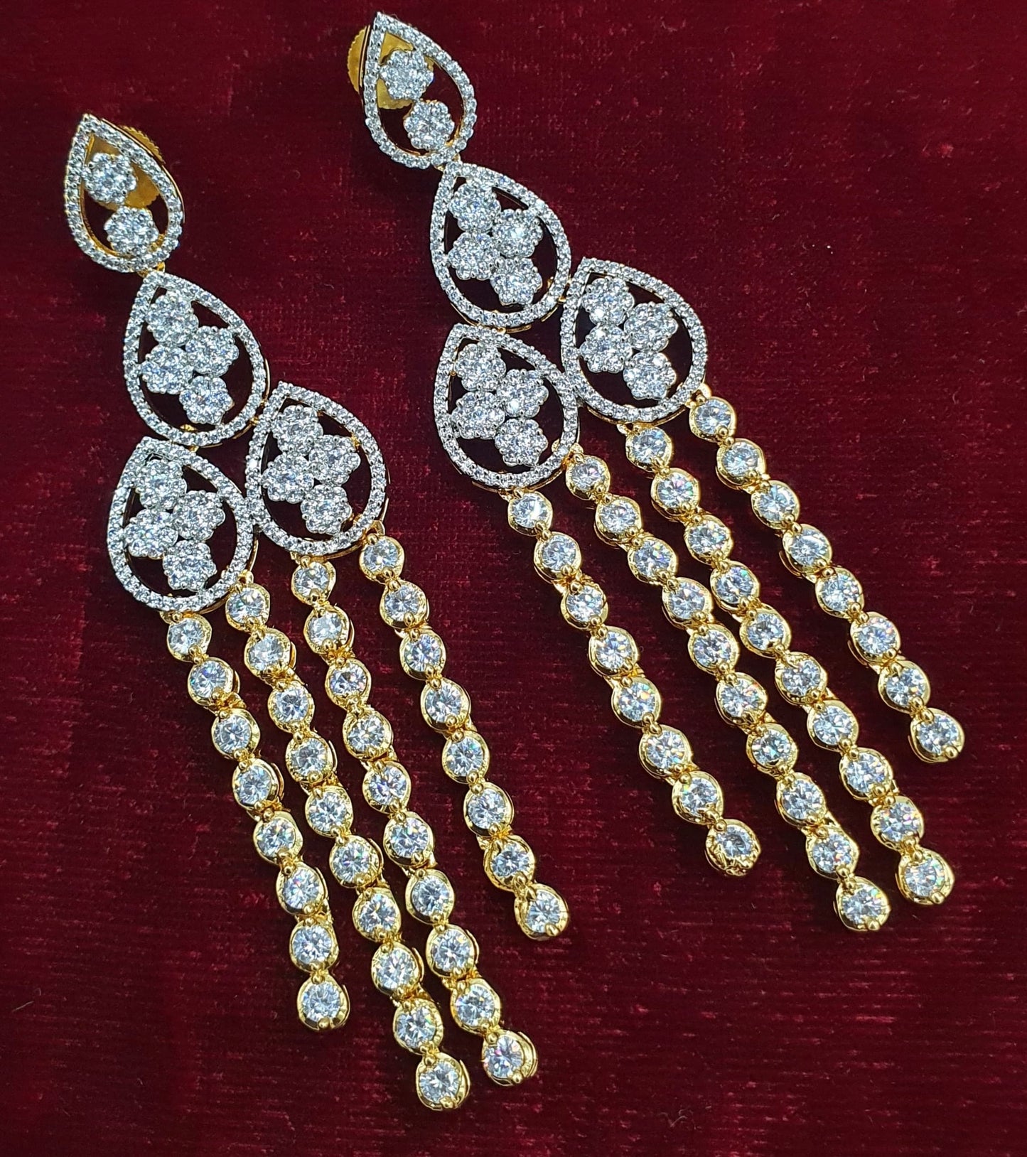 Stunning Danglers -Long Earrings