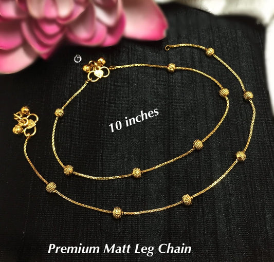 Cute Anklets,Premium Quality Matte Finish Payal