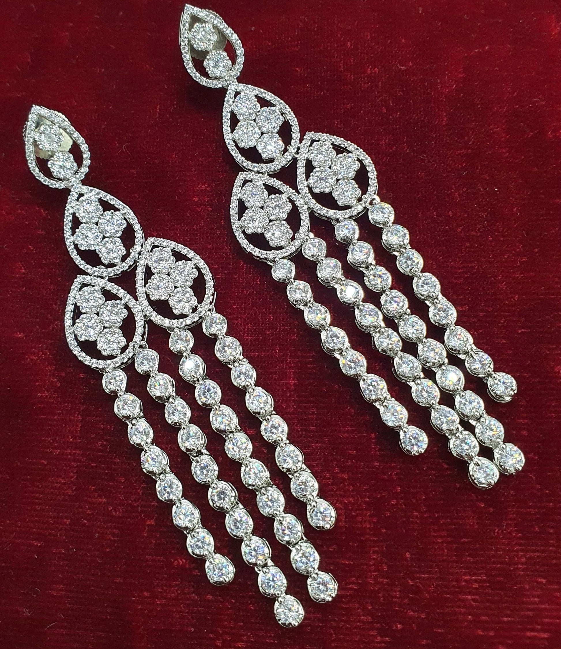 Stunning Danglers -Long Earrings