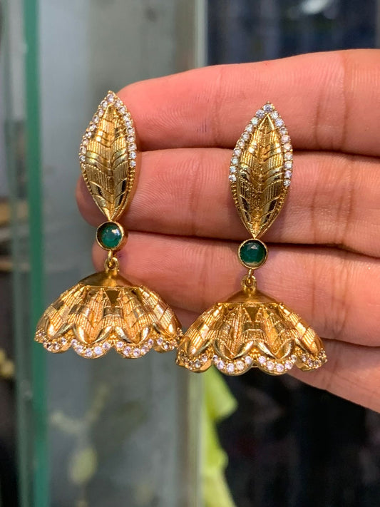 Trendy and Classy Premium Matte Finish Jhumka Earrings