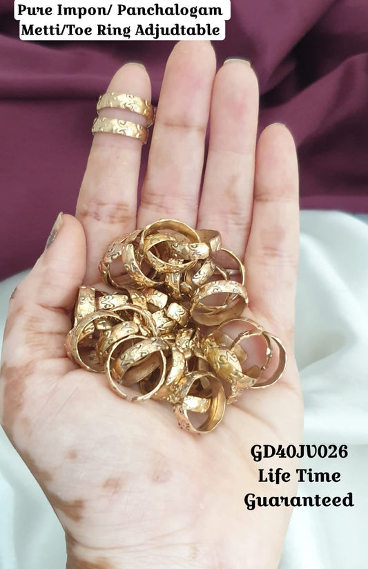 Trendy and stylish Toe rings /Metti - 1Pair