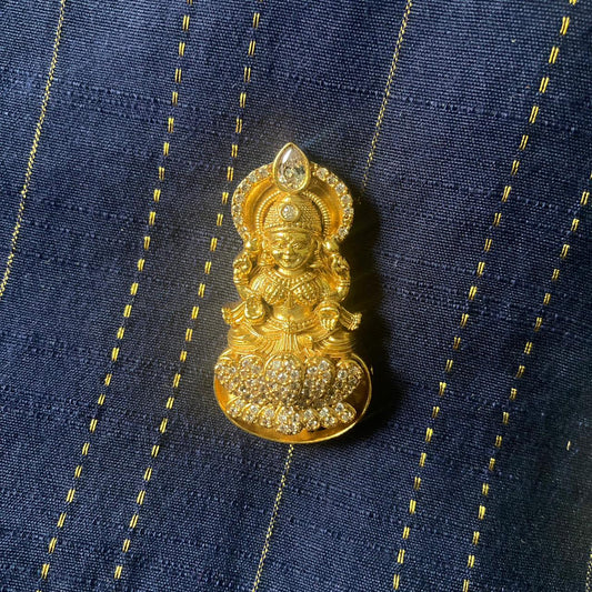 Traditional Premium Lakshmi Design Saree Pin/Brooches for Women - 1 Piece