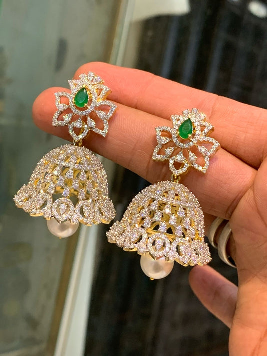 Trending and Cute Gj Polish Jhumka Earrings