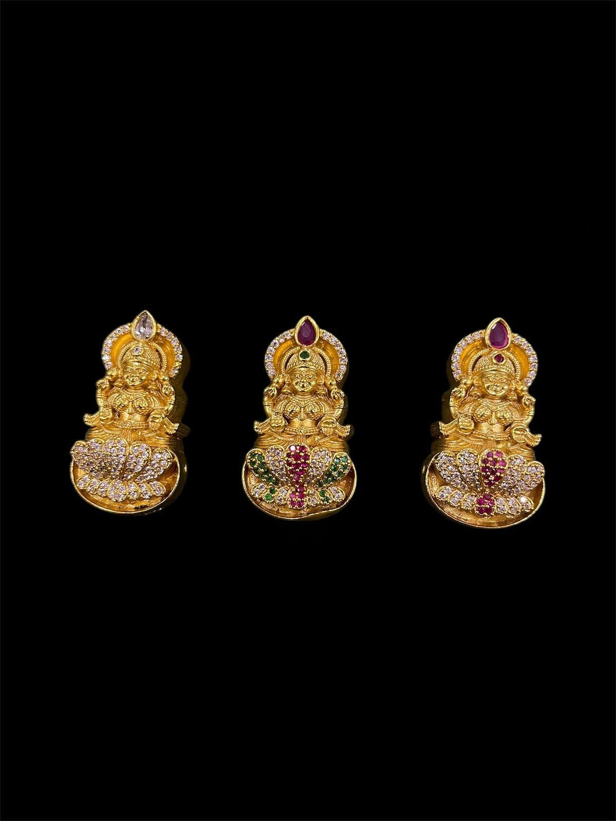 Traditional Premium Lakshmi Design Saree Pin/Brooches for Women - 1 Piece