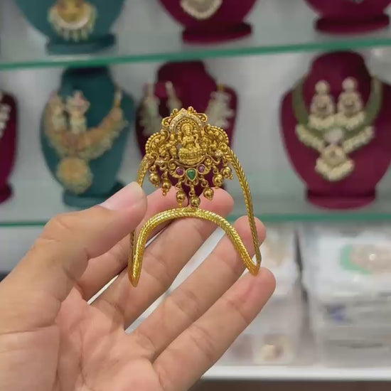 Cute Designs Kids Single Vanki/ BajuBand - Temple Jewelry 