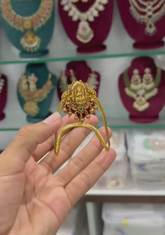 Cute Designs Kids Single Vanki/ BajuBand - Temple Jewelry 