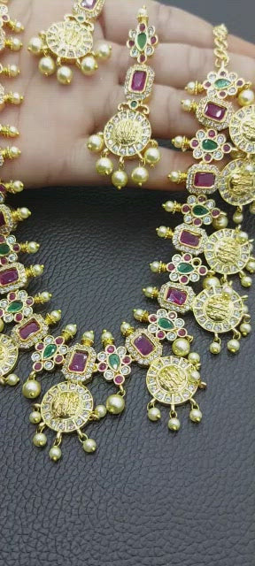 Ram Parivaar Jewellery Set - Evanaa