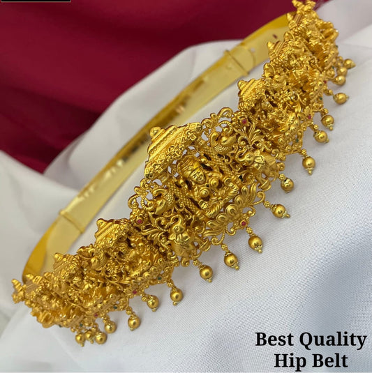 Traditional Beautiful Matte finish Lakshmi Hipbelt for the Traditional you